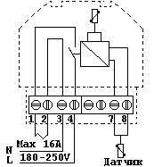 Схема подключения devireg 540